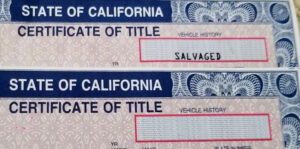 salvage title brand